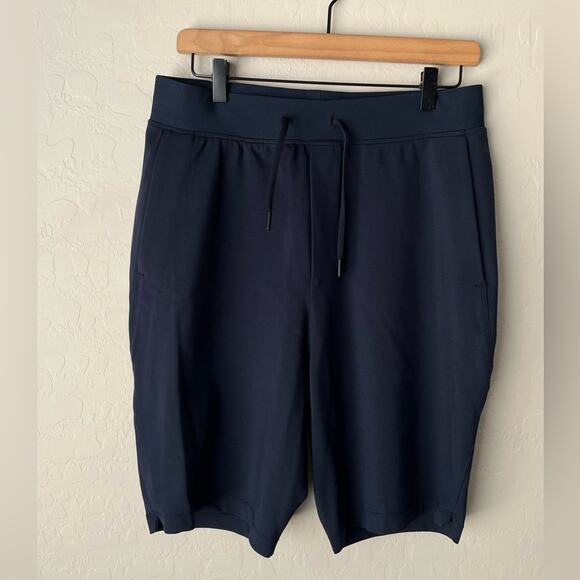 Lululemon navy blue casual sweat shorts medium - Picture 5 of 10